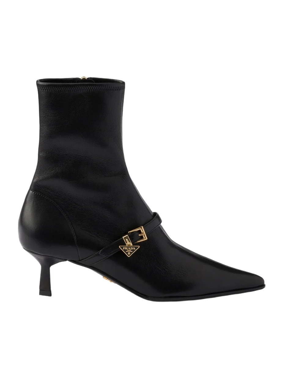 Women's Stretch Nappa Leather Booties Women's Stretch Nappa Leather Booties