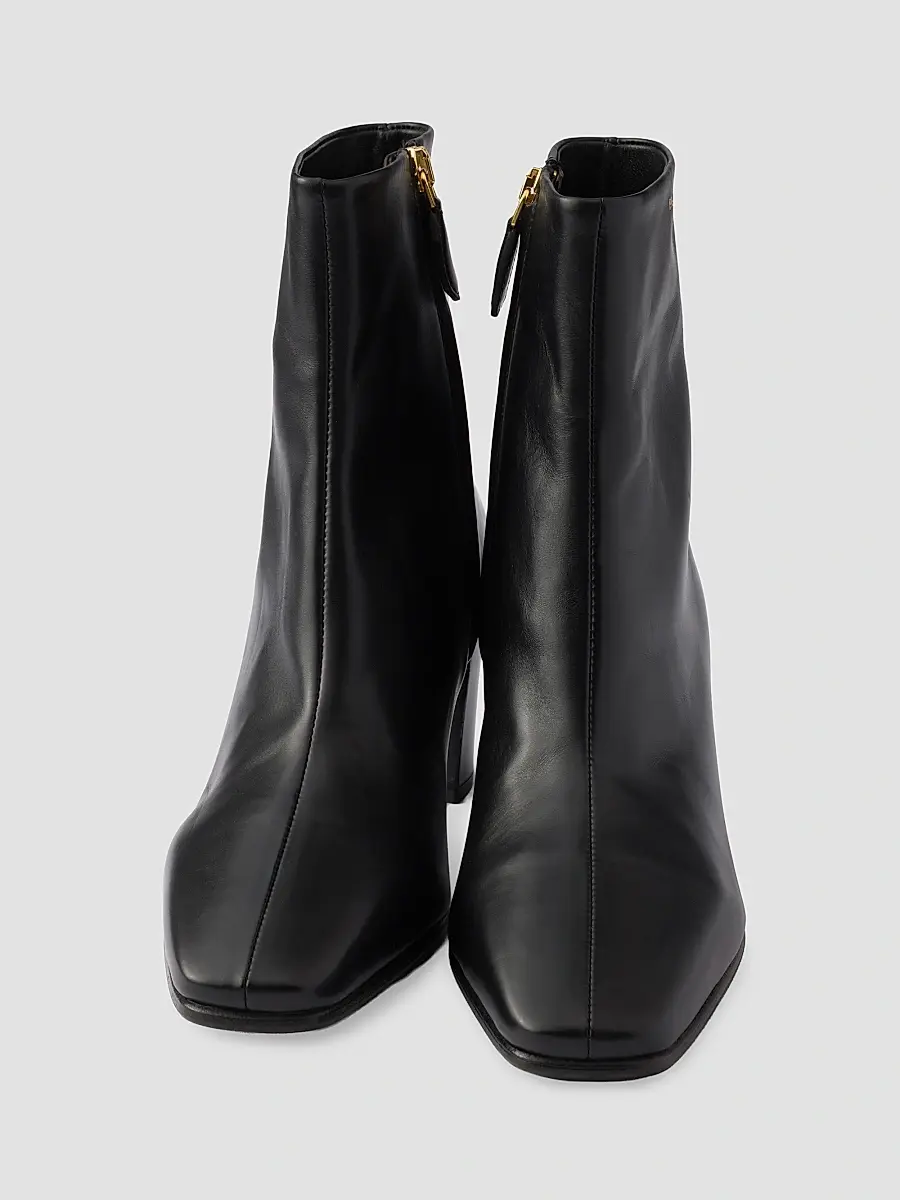 Prada Women's Leather Booties | Thumbnail 4