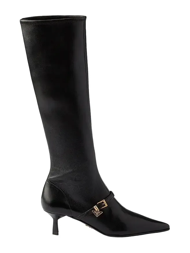 Women's Stretch Nappa Leather Boots