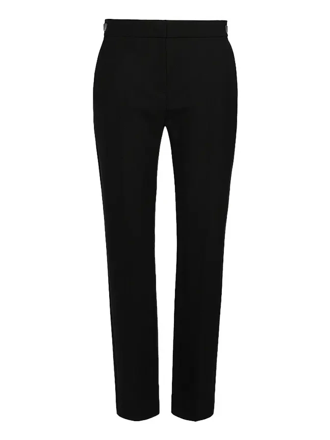 Women's Slim Double Woollen Cloth Trousers Women's Slim Double Woollen Cloth Trousers