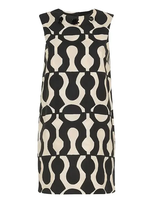 Women's Printed Cotton Poplin Dress Women's Printed Cotton Poplin Dress