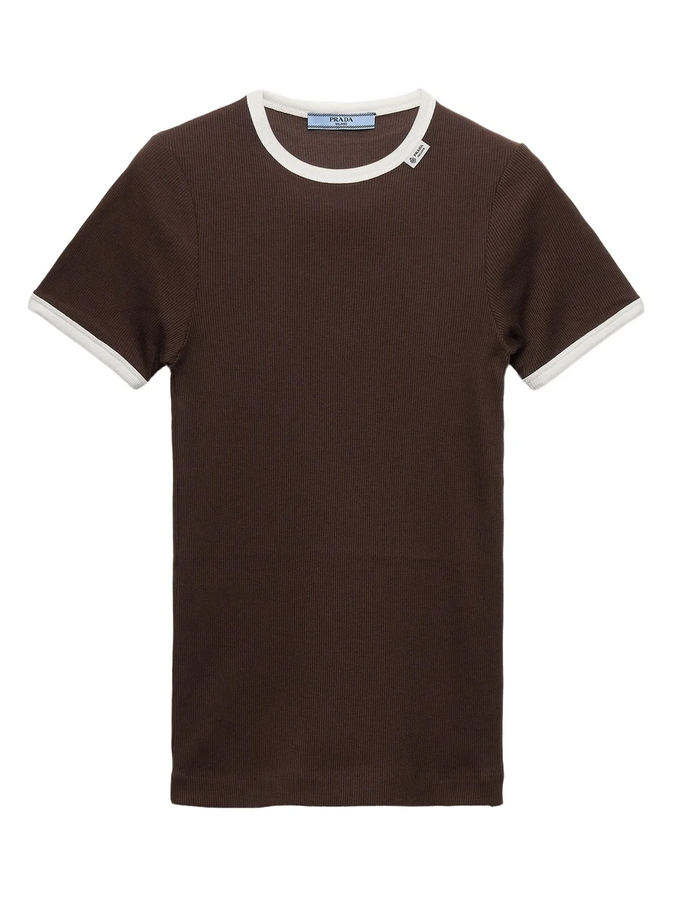 Prada Women's Ribbed Knit Top