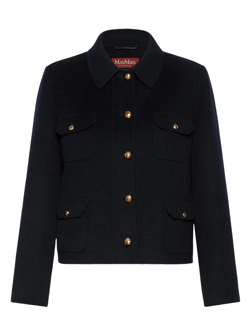 Max Mara Women's Wool Cashmere and Silk Varsity Jacket
