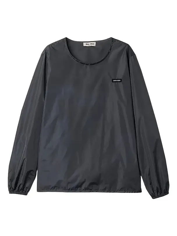 Miu Miu Women's Technical Fabric Top