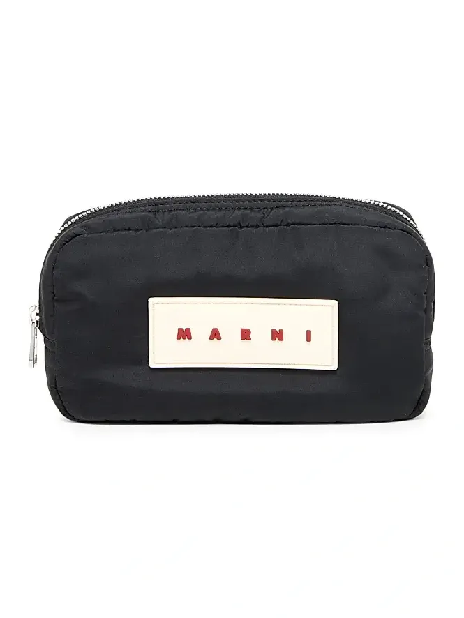 Men's Puffy Logo Pouch