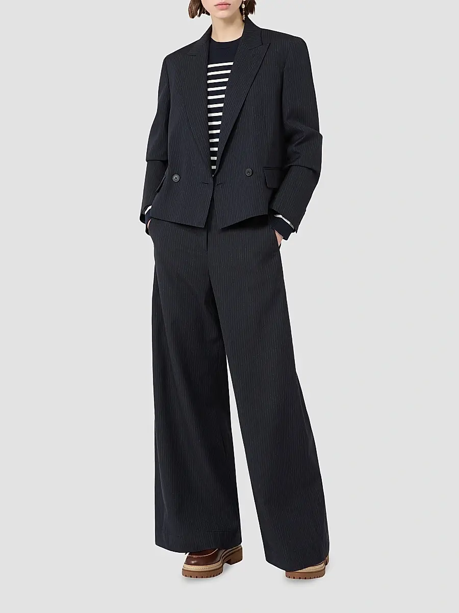 Weekend Max Mara Women's Silk and Wool Yarn Sweater | Thumbnail 2