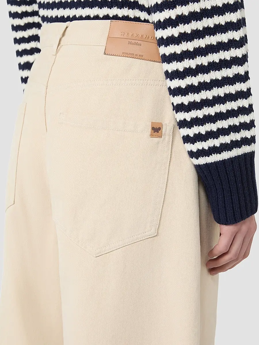 Weekend Max Mara Women's Cotton Drill Jeans | Thumbnail 5 Weekend Max Mara Women's Cotton Drill Jeans | Thumbnail 5