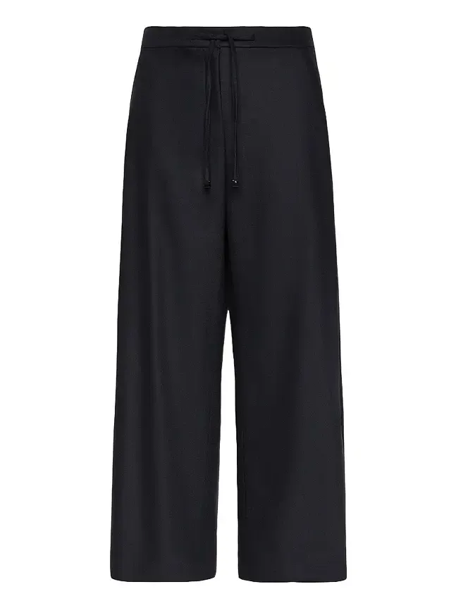 Max Mara Women's Stretch Wool Joggers Style Trousers