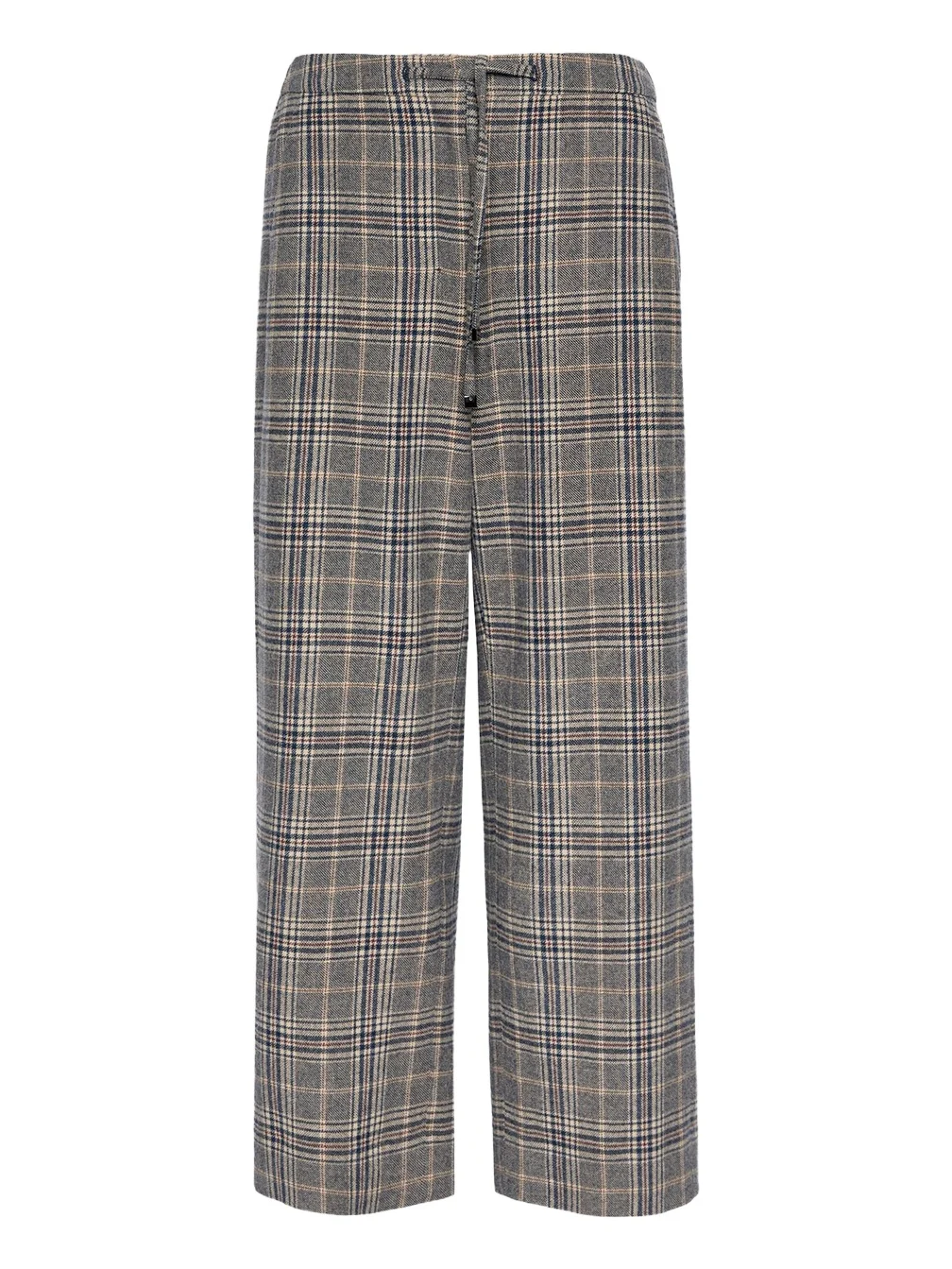 Max Mara Women's Chequered Flannel Joggers