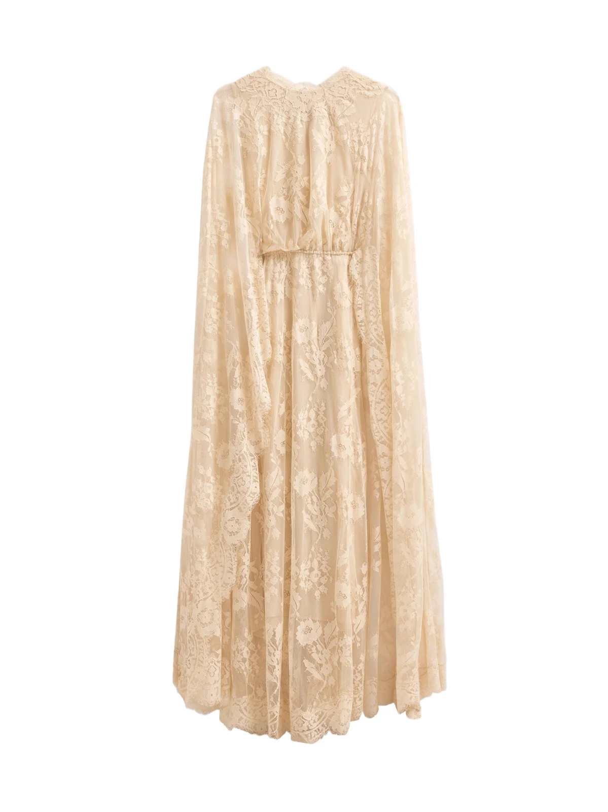 Women's Valiant Lace Caped Maxi Dress Women's Valiant Lace Caped Maxi Dress