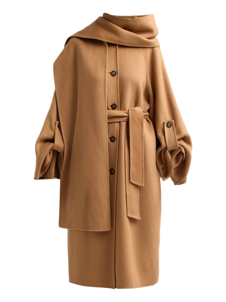 Zimmermann Women's Valiant Wool Scarf Coat
