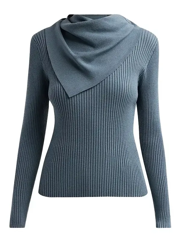Women's Valiant Merino Scarf Top Women's Valiant Merino Scarf Top