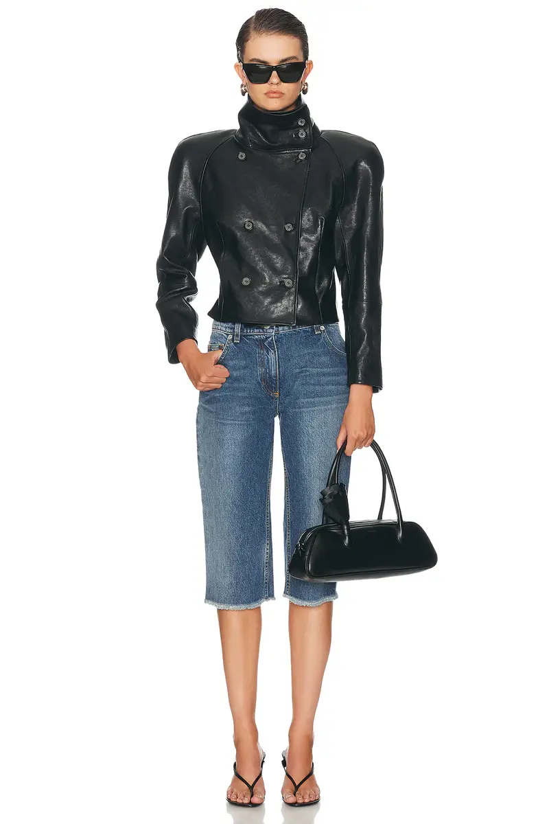 Magda Butrym Leather Jacket | Thumbnail 4