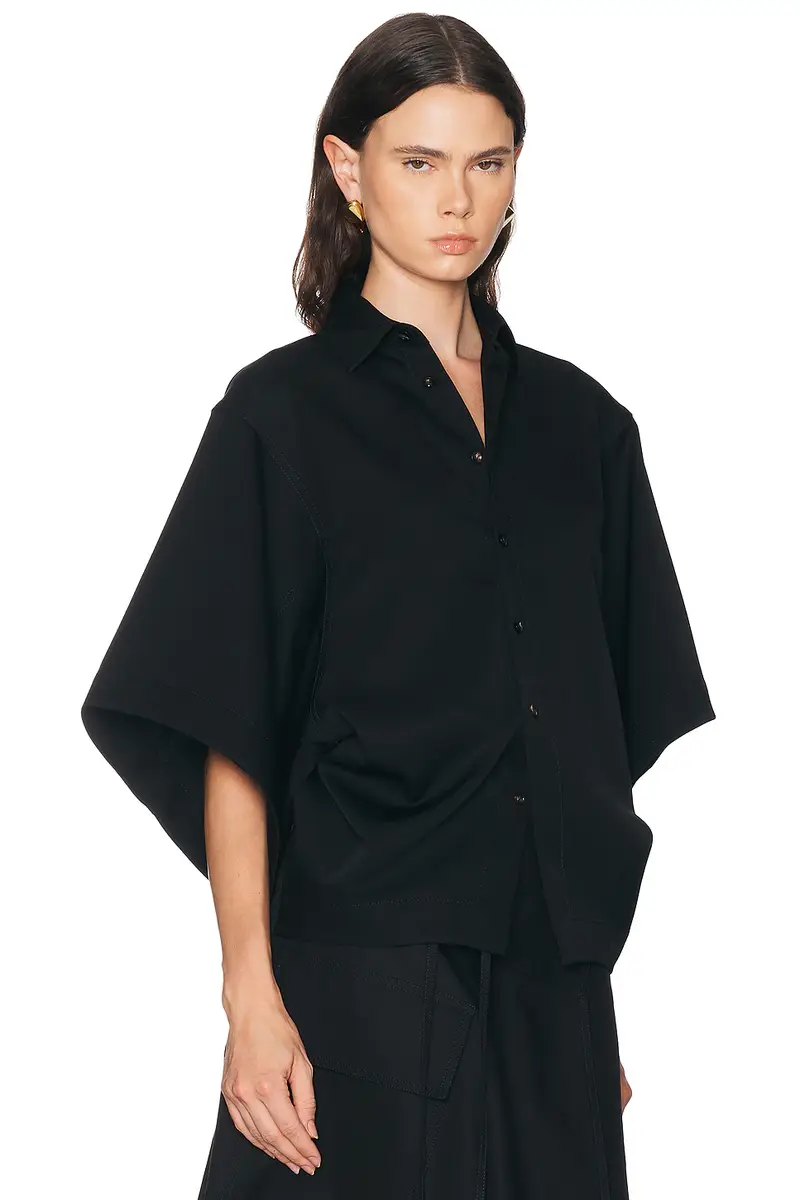 Bottega Veneta Twill Blouse | Thumbnail 2
