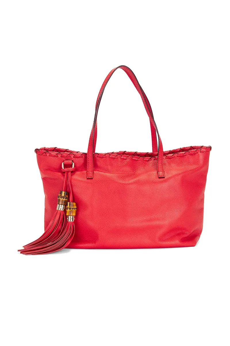 Gucci Bamboo Tassel Tote Bag | Image 1 Gucci Bamboo Tassel Tote Bag | Image 1