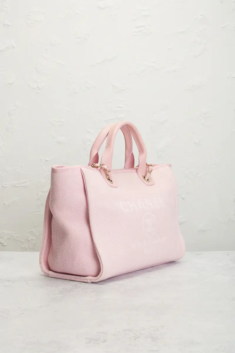 Chanel Chanel Small Deauville Tote Bag | Thumbnail 4