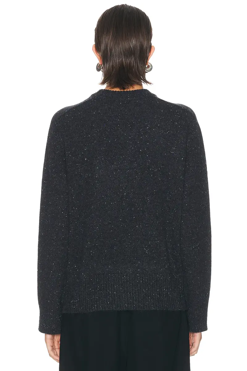 Loulou de Saison Baltra Saddle Sleeve Crewneck Sweater | Thumbnail 3