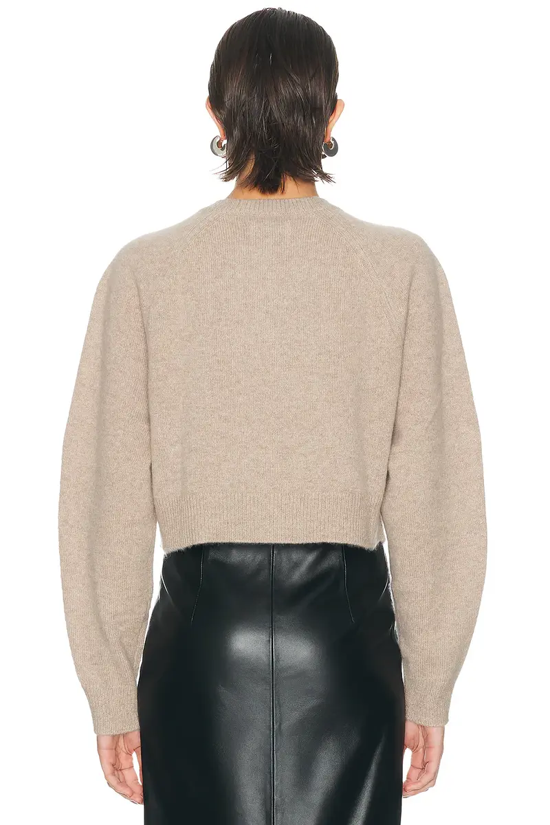 Loulou de Saison Heike Cropped Raglan Cardigan | Thumbnail 3 Loulou de Saison Heike Cropped Raglan Cardigan | Thumbnail 3