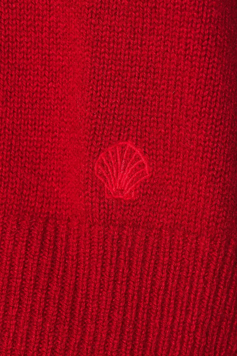 Loulou de Saison Malo Oversized Saddle-Sleeve Henley Sweater | Thumbnail 5 Loulou de Saison Malo Oversized Saddle-Sleeve Henley Sweater | Thumbnail 5