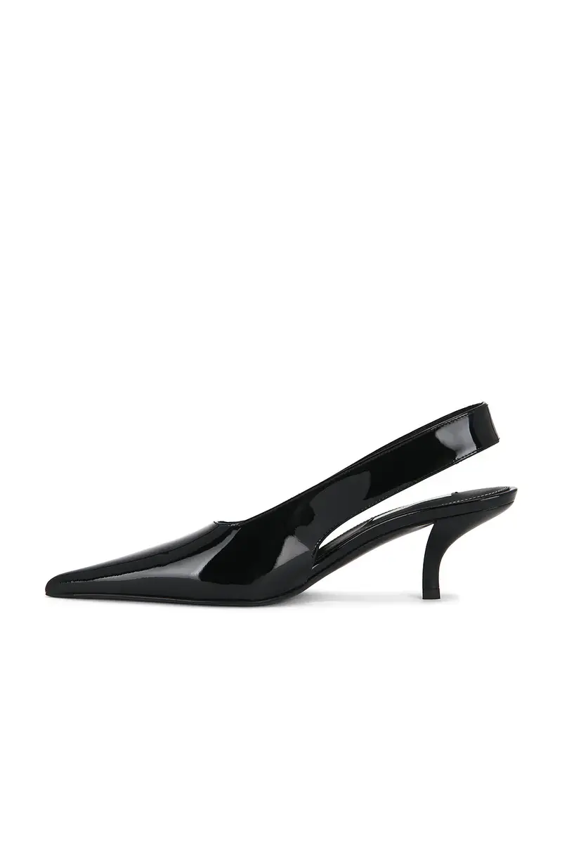 TOTEME Classic Patent Slingback Heel | Thumbnail 5