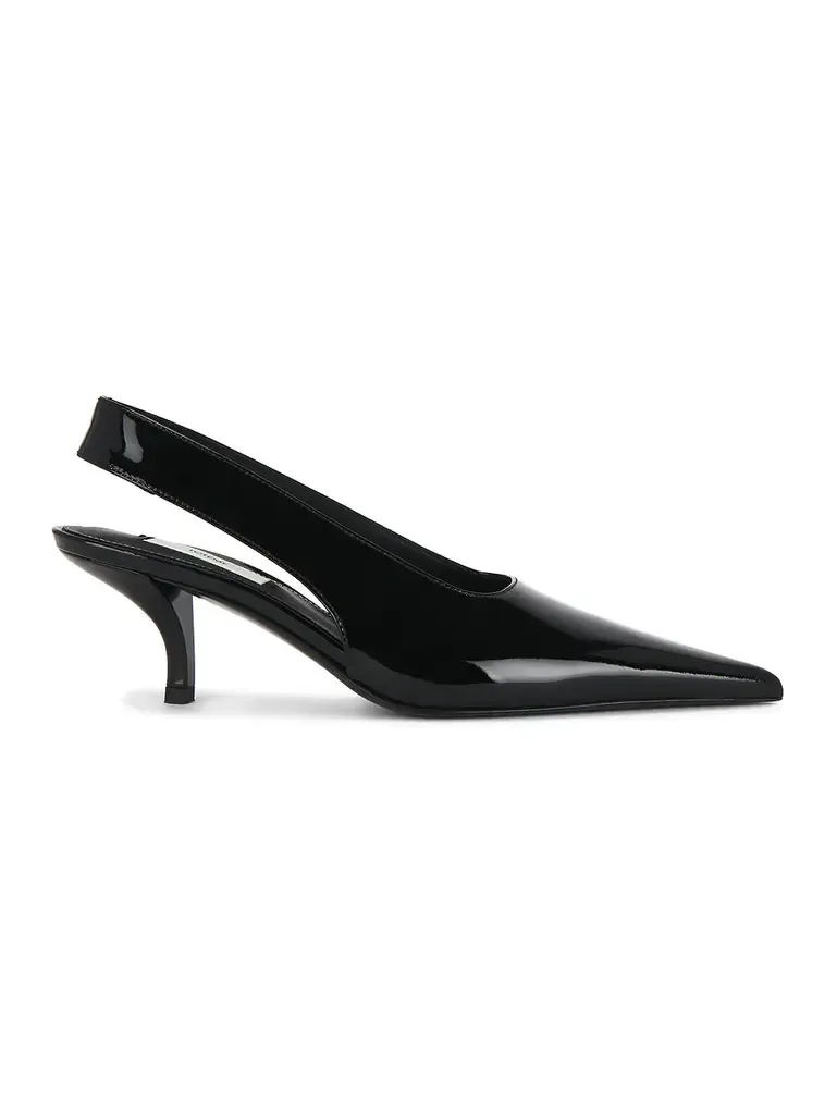 Classic Patent Slingback Heel
