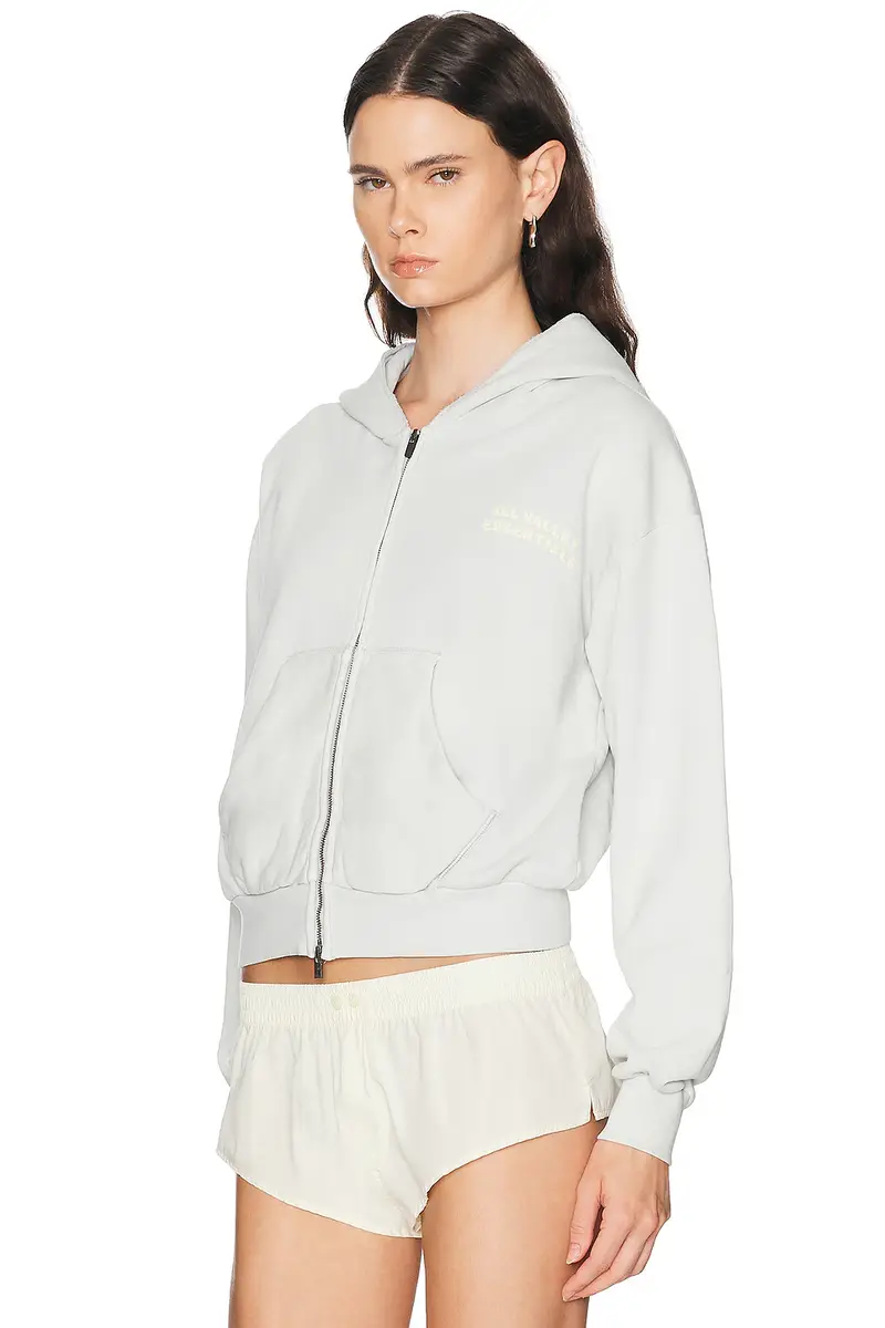 Fear of God Essentials 90's Full Zip Hoodie | Thumbnail 3 Fear of God Essentials 90's Full Zip Hoodie | Thumbnail 3