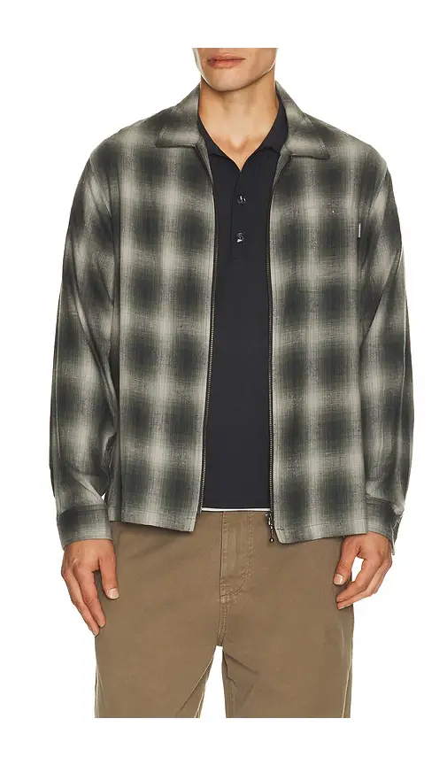 thisisneverthat Nep Check Zip Shirt | Thumbnail 6 thisisneverthat Nep Check Zip Shirt | Thumbnail 6
