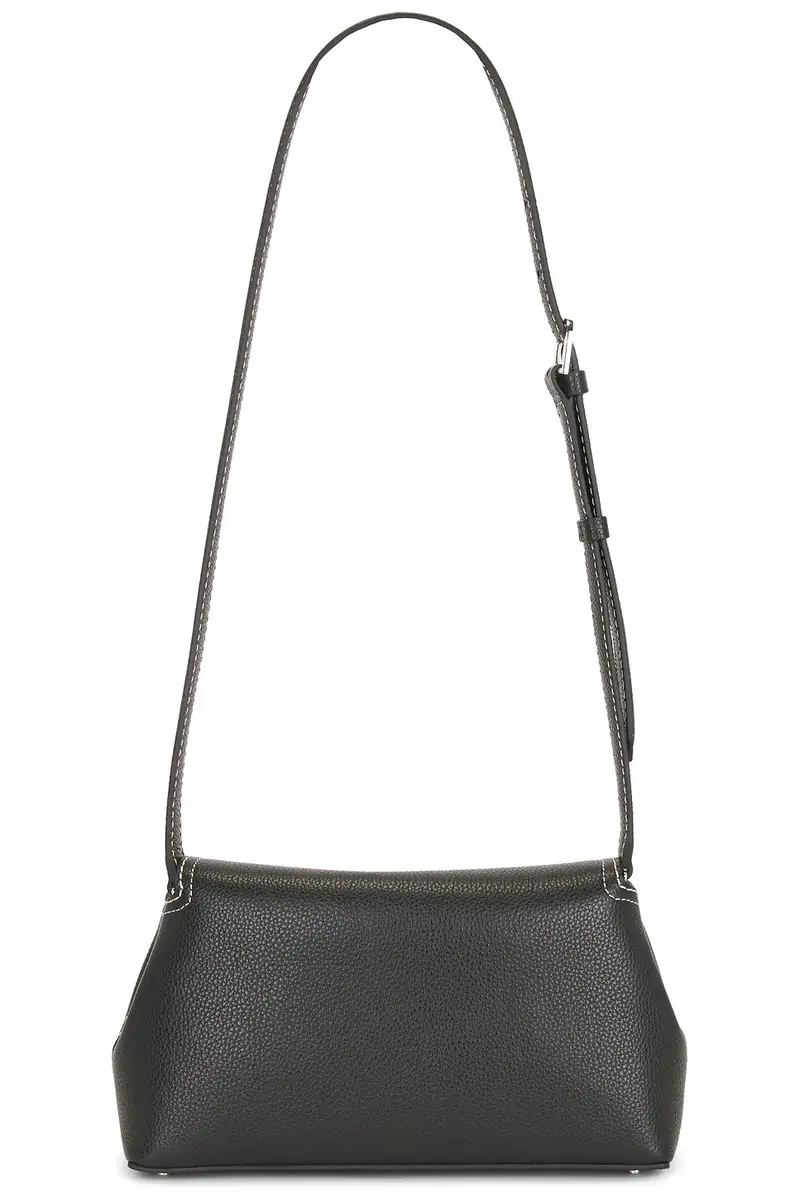 TOTEME T-Lock Grained Leather Clutch | Thumbnail 2