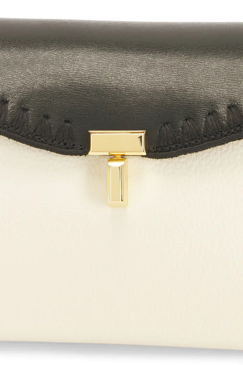 TOTEME T-Lock Embroidered Leather Clutch | Thumbnail 6