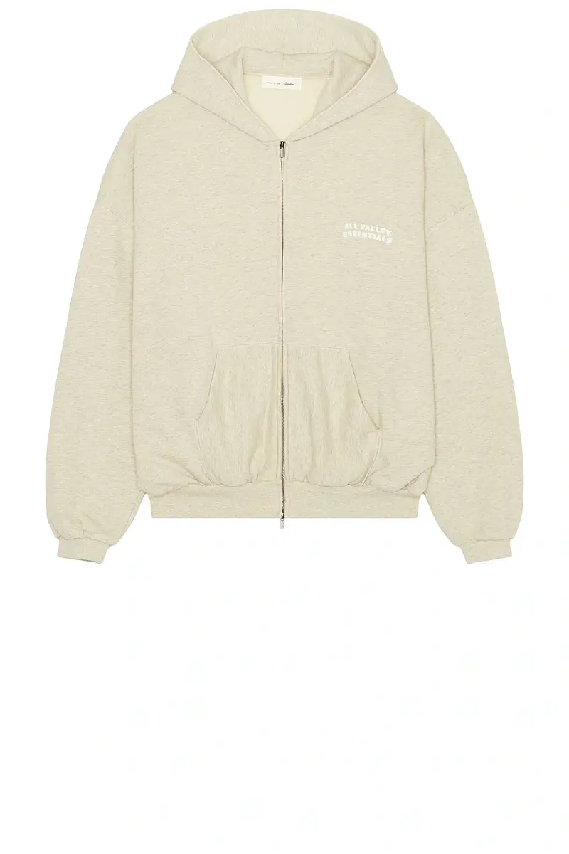 Fear of God Essentials 90's Zip-Up Hoodie | Thumbnail 4