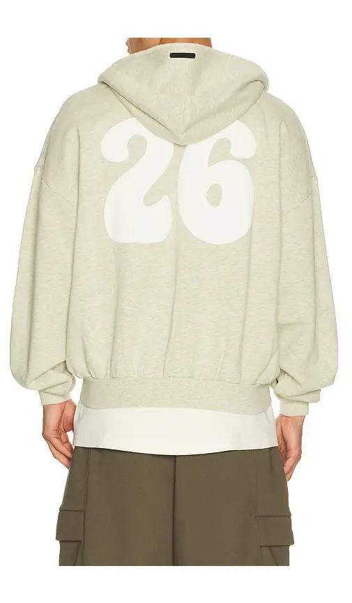 Fear of God Essentials 90's Zip-Up Hoodie | Thumbnail 6