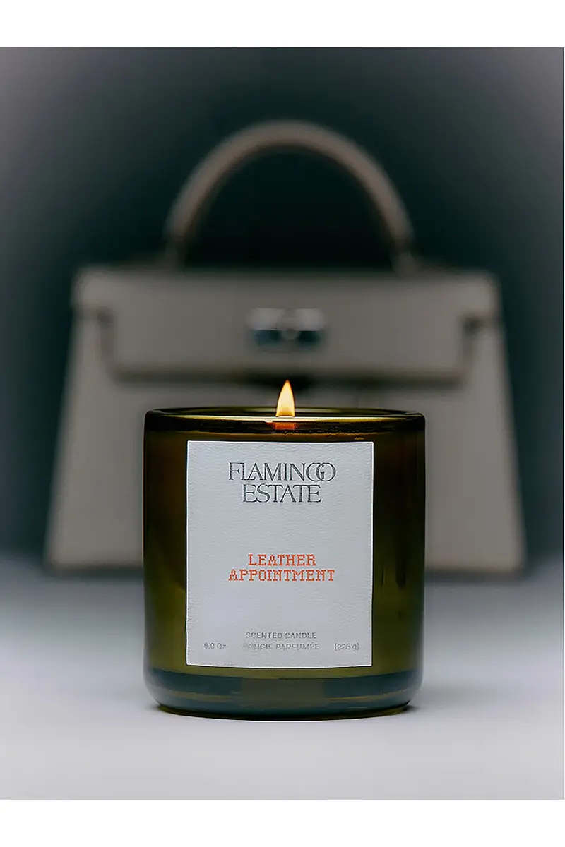 Flamingo Estate Leather Appointment XL Candle | Thumbnail 2 Flamingo Estate Leather Appointment XL Candle | Thumbnail 2