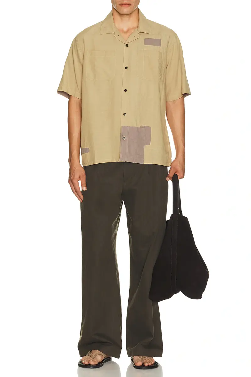 Corridor Patchwork Short Sleeve Shirt | Thumbnail 3 Corridor Patchwork Short Sleeve Shirt | Thumbnail 3