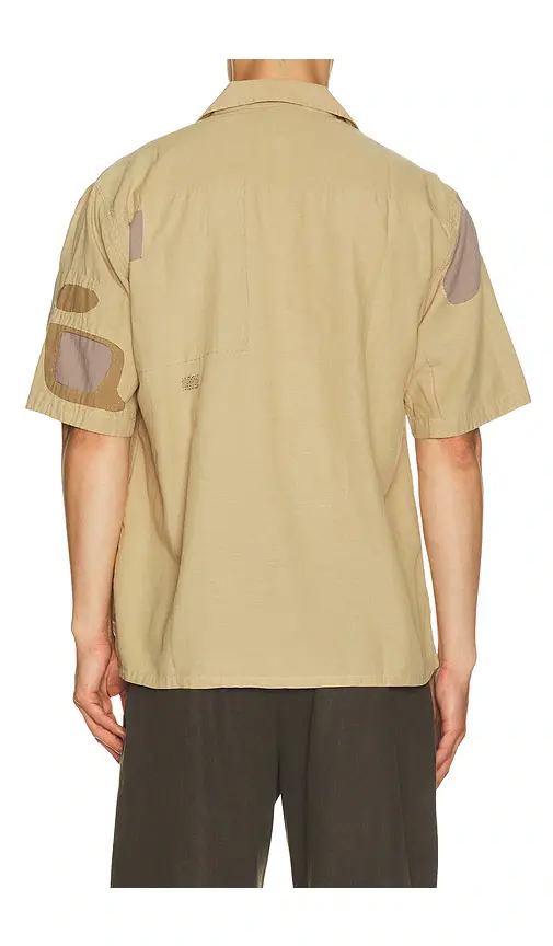 Corridor Patchwork Short Sleeve Shirt | Thumbnail 6 Corridor Patchwork Short Sleeve Shirt | Thumbnail 6