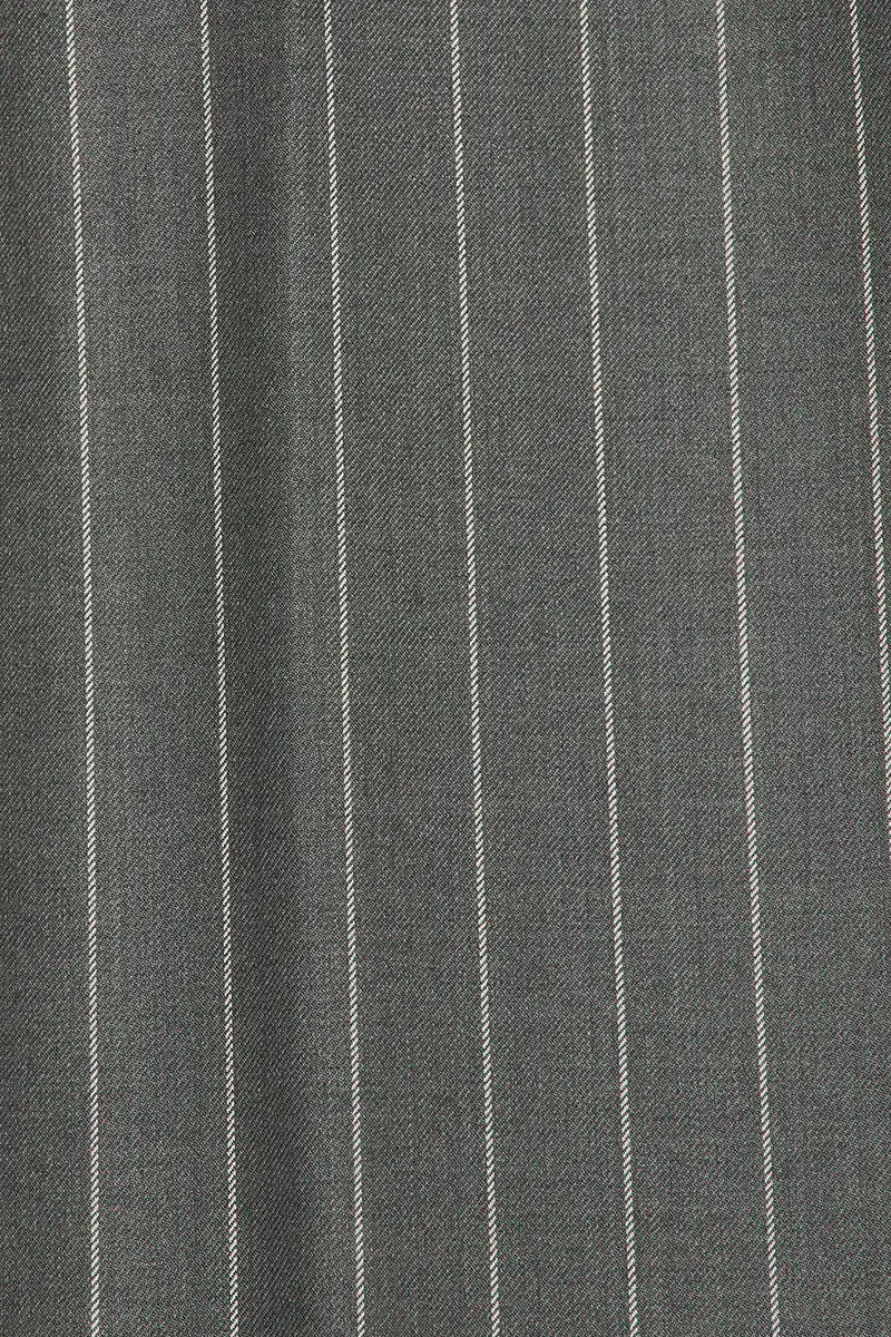 Thom Browne Fit 1 Backstrap Wool Flannel Chalk Stripe Trouser | Thumbnail 6