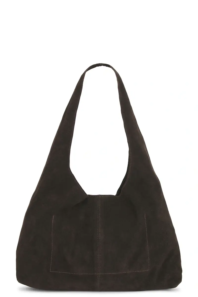 St. Agni Suede Soft Bag | Thumbnail 2 St. Agni Suede Soft Bag | Thumbnail 2