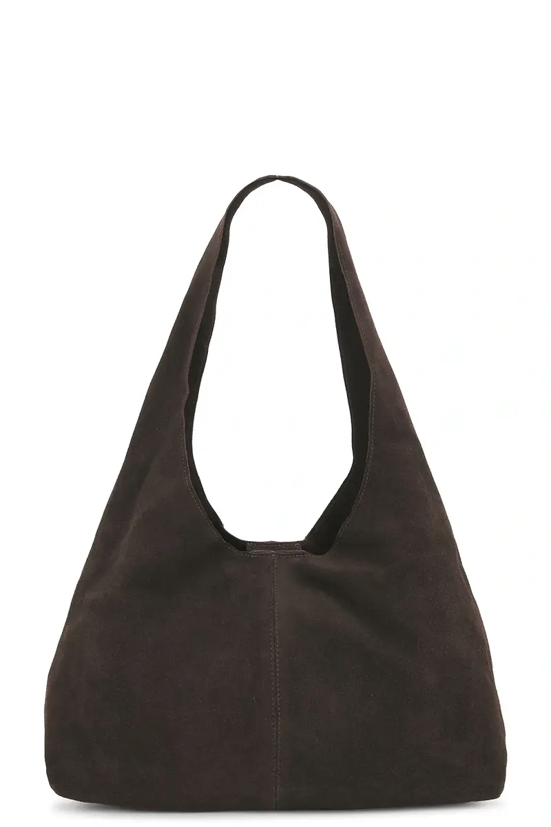 St. Agni Suede Soft Bag | Image 1 St. Agni Suede Soft Bag | Image 1