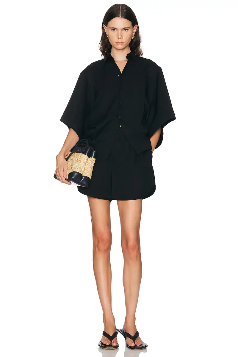 Bottega Veneta Twill Mini Short | Thumbnail 5