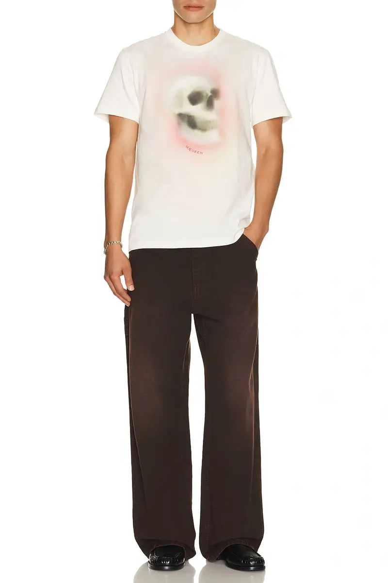 Alexander McQueen Skull Haze Tee Shirt | Thumbnail 3