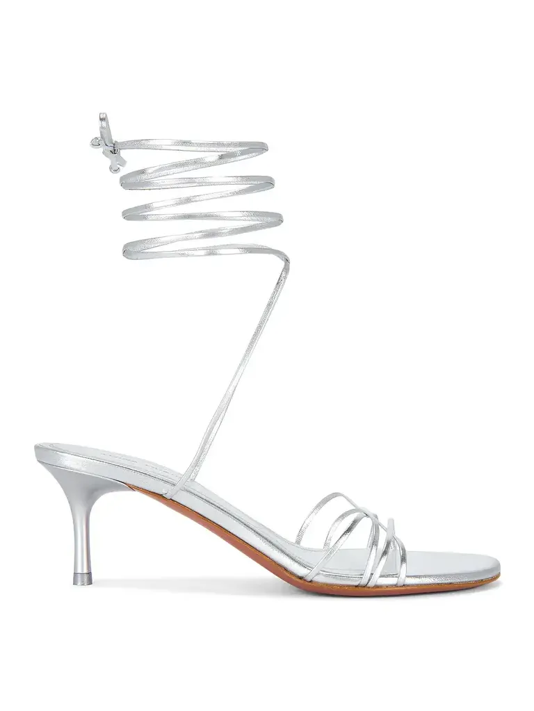 Amina Muaddi Lori 60 Lace Up Sandal