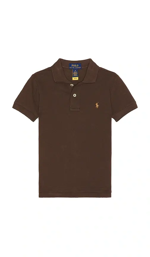 Polo Ralph Lauren Kids Short Sleeve Basic Mesh Polo Shirt | Image 1 Polo Ralph Lauren Kids Short Sleeve Basic Mesh Polo Shirt | Image 1