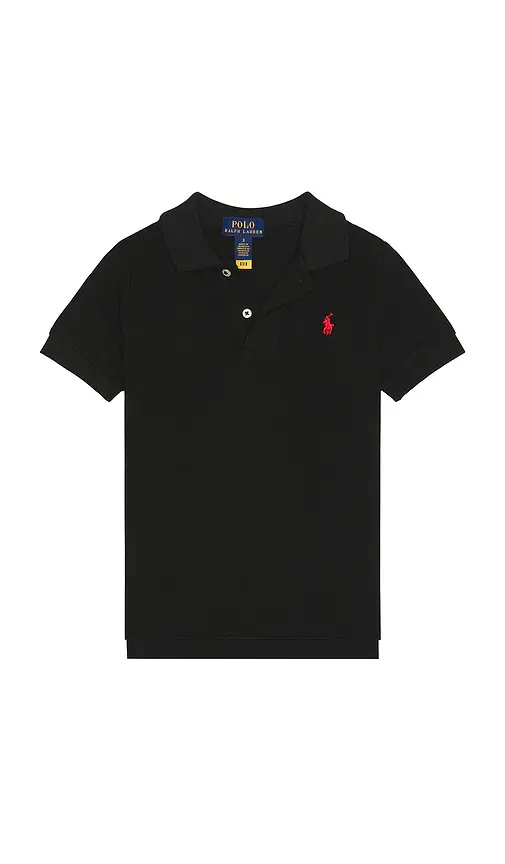 Polo Ralph Lauren Kids Short Sleeve Basic Mesh Polo | Image 1 Polo Ralph Lauren Kids Short Sleeve Basic Mesh Polo | Image 1