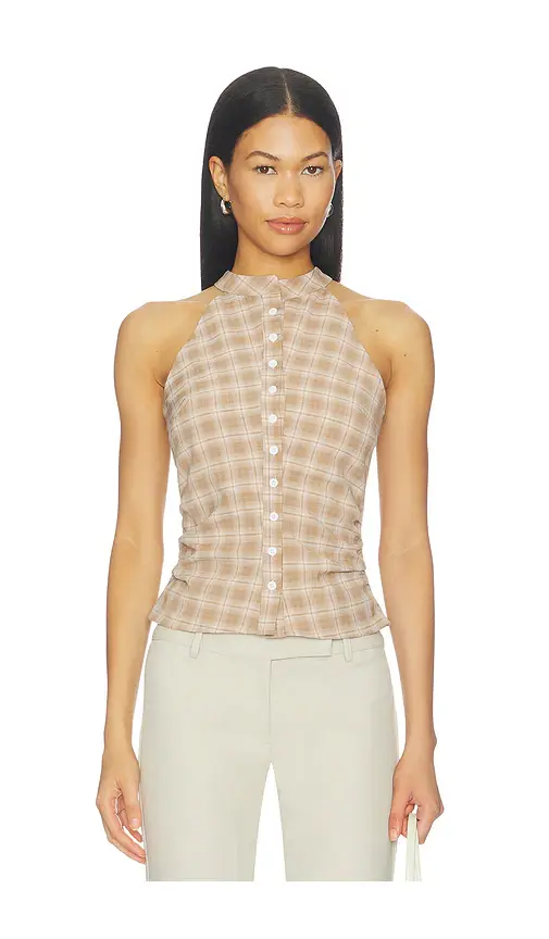 ALL THE WAYS Karie Button Front Top | Image 1 ALL THE WAYS Karie Button Front Top | Image 1