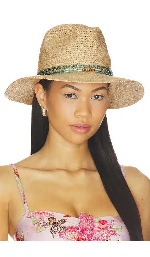 Nikki Beach Eloise Fedora Hat | Image 1 Nikki Beach Eloise Fedora Hat | Image 1
