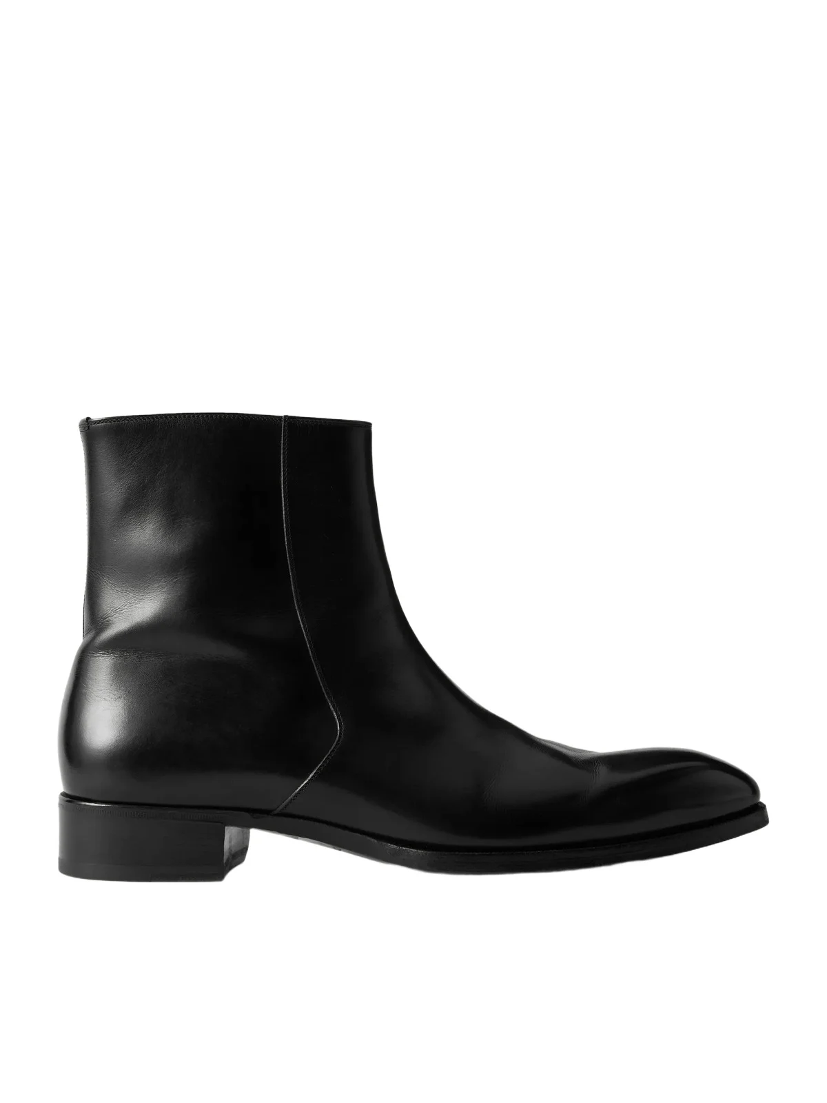 Elkan Burnished-Leather Chelsea Boots - Men
