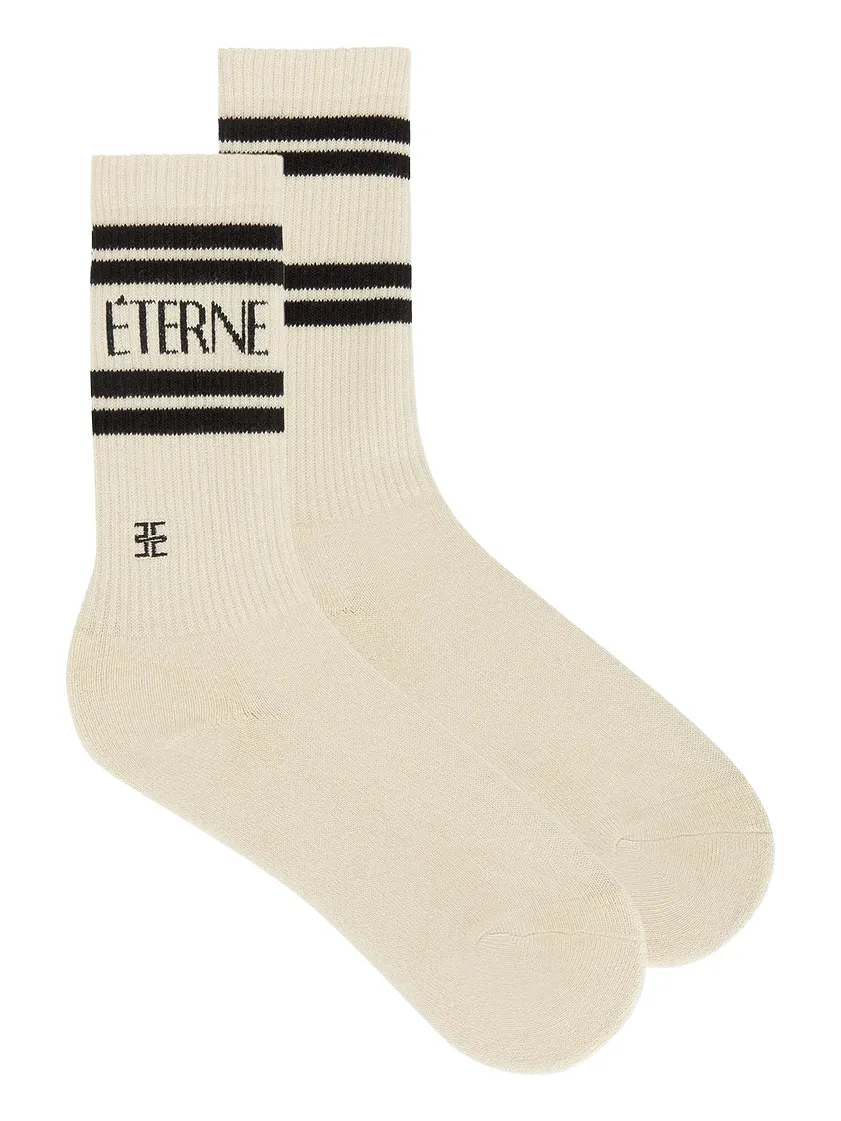 Cotton Logo Sport Sock