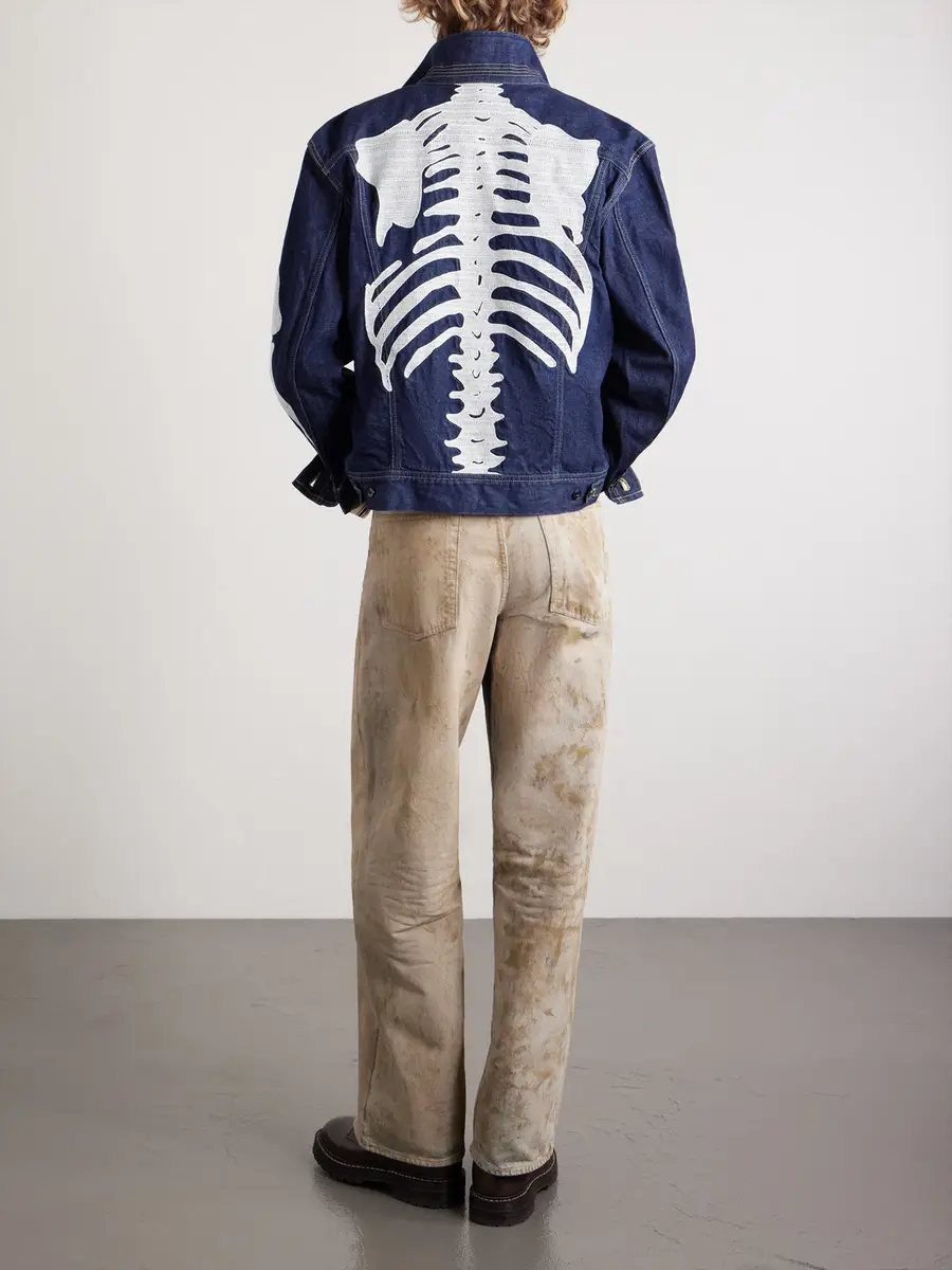 KAPITAL Embroidered Denim Jacket - Men | Thumbnail 4 KAPITAL Embroidered Denim Jacket - Men | Thumbnail 4