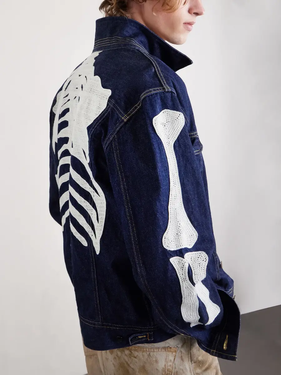 KAPITAL Embroidered Denim Jacket - Men | Thumbnail 5 KAPITAL Embroidered Denim Jacket - Men | Thumbnail 5