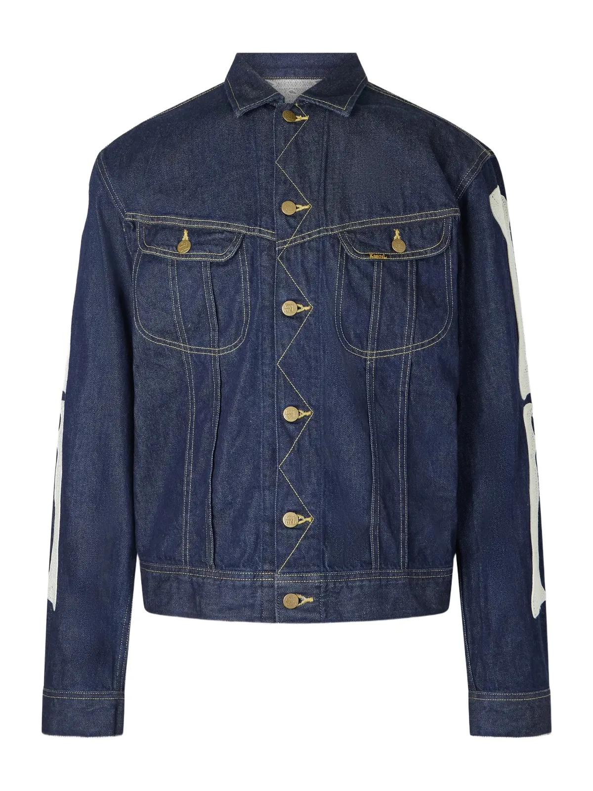 KAPITAL Embroidered Denim Jacket - Men