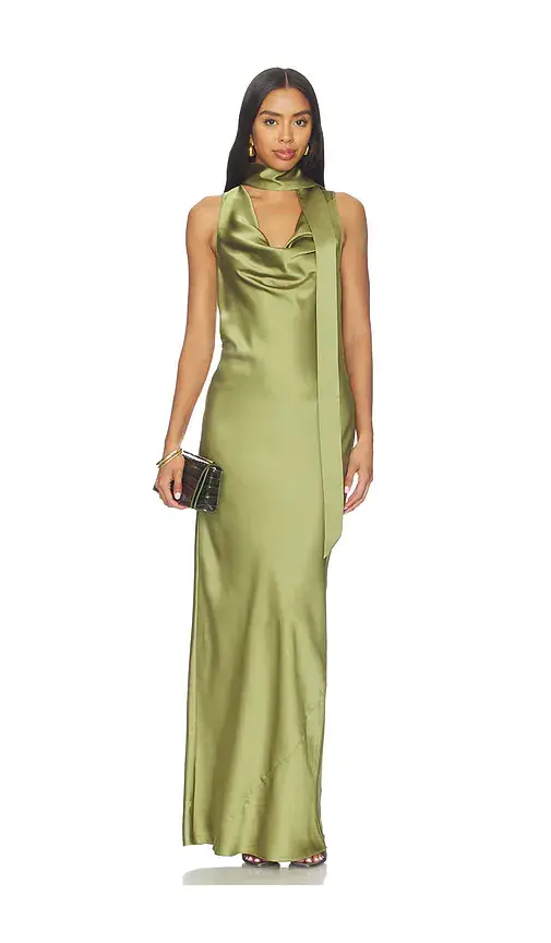 Amanda Uprichard Paula Maxi Dress | Image 1 Amanda Uprichard Paula Maxi Dress | Image 1